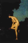 Jean-Jacques Henner La Fontaine Germany oil painting artist